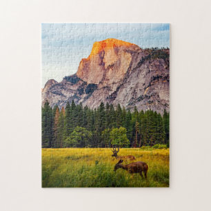 Yosemite National Park California Mountain Wildlif Jigsaw Puzzle