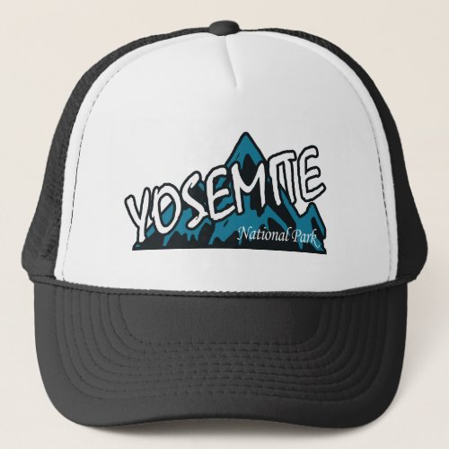 Yosemite National Park California Mountains Trucker Hat