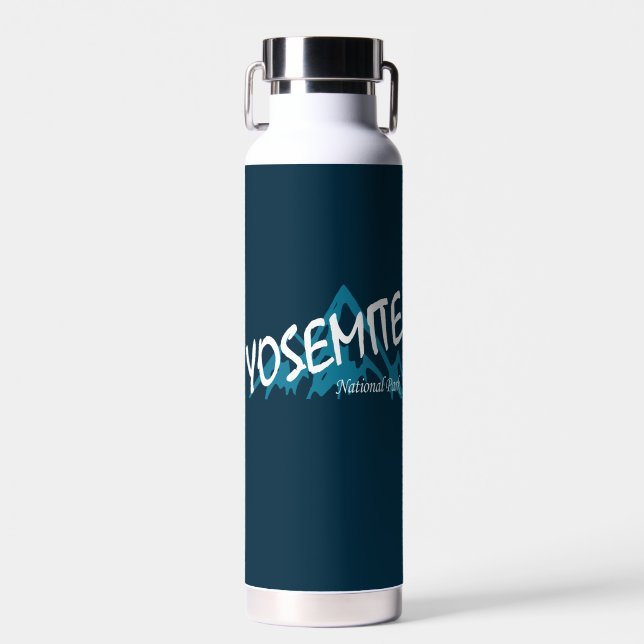 Yosemite National Park California Mountains Water Bottle (Front)