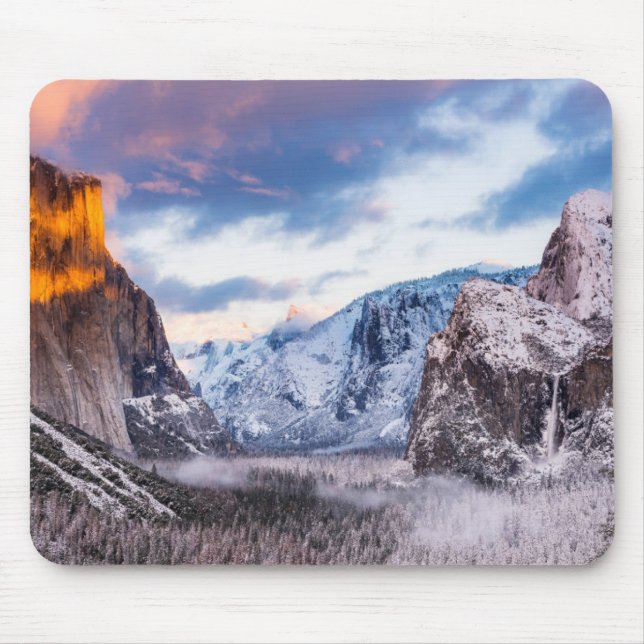 Yosemite National Park, California Mouse Pad (Front)