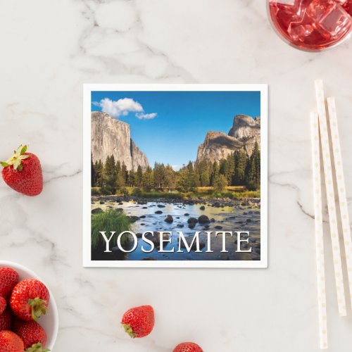 Yosemite National Park California Napkins