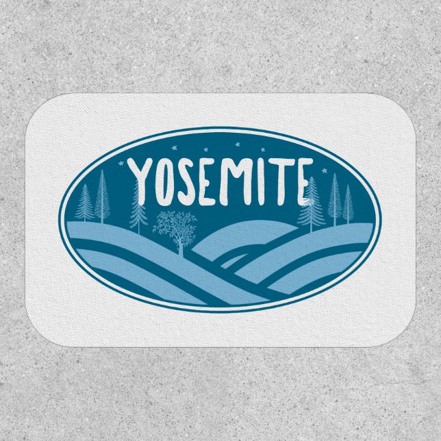 Yosemite National Park California Outdoors Patch (Front)