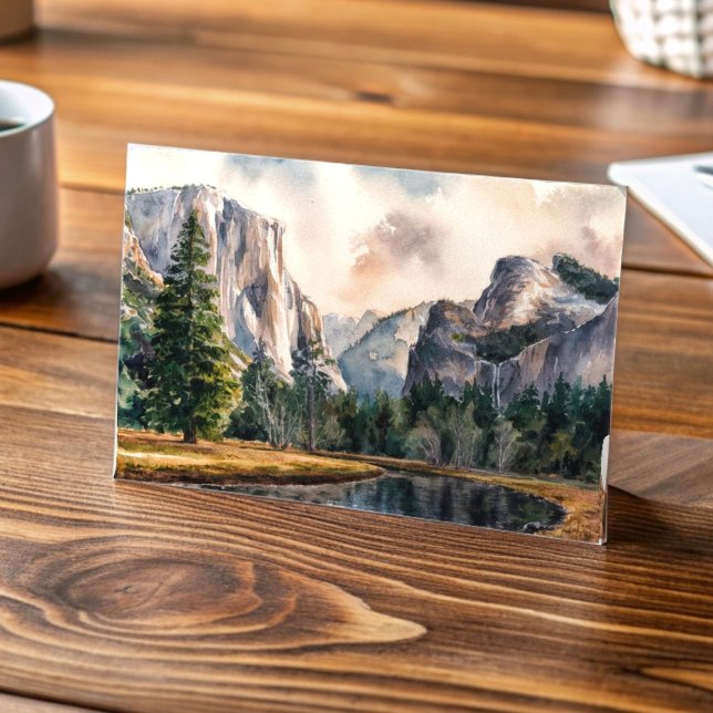 Yosemite National Park, California Painting Postcard (Creator Uploaded)