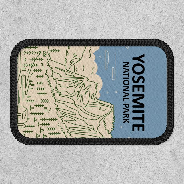 Yosemite National Park California Patch (Front)