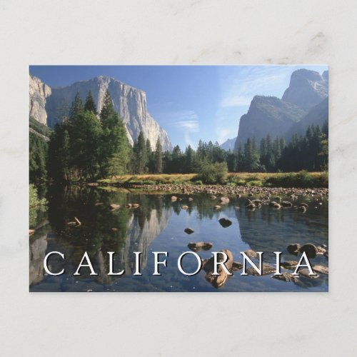 Yosemite National Park  California Postcard