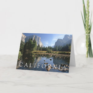 Yosemite National Park   California Thank You Card