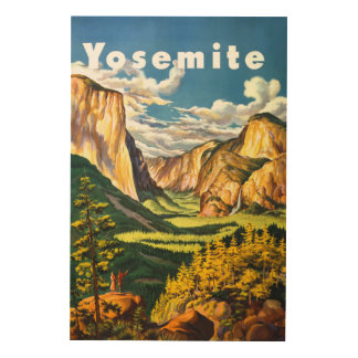 Yosemite National Park California Travel Art