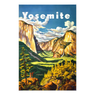 Yosemite National Park California Travel Art Photo Print