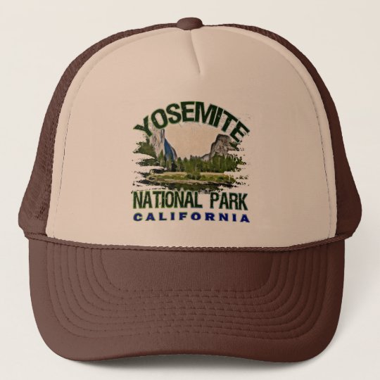 Yosemite National Park, California Trucker Hat | Zazzle.com