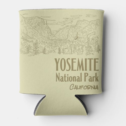 Yosemite National Park California Tunnel View Can Cooler