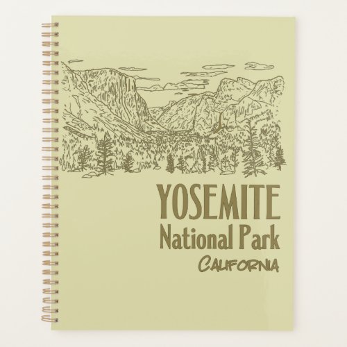Yosemite National Park California Tunnel View Planner