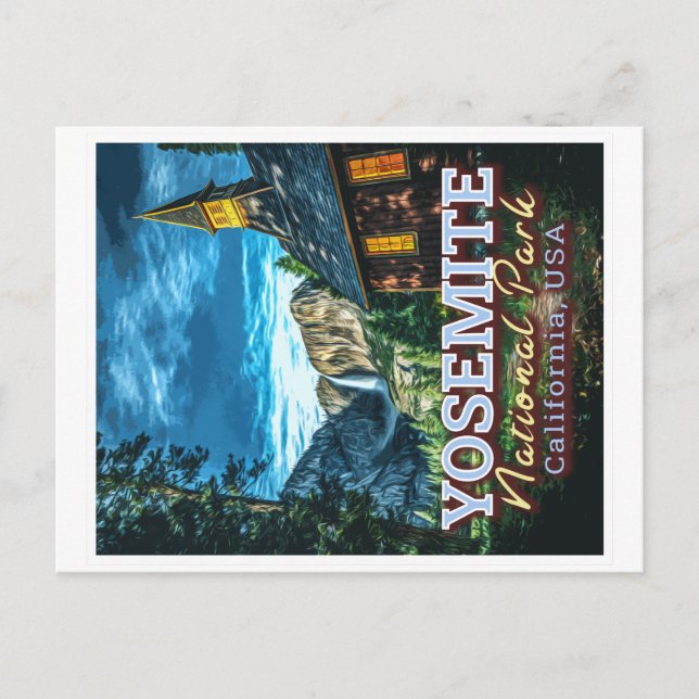 YOSEMITE NATIONAL PARK - CALIFORNIA UNITED STATES POSTCARD (Front)