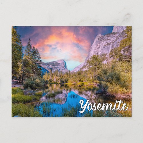 Yosemite National Park California USA Postcard