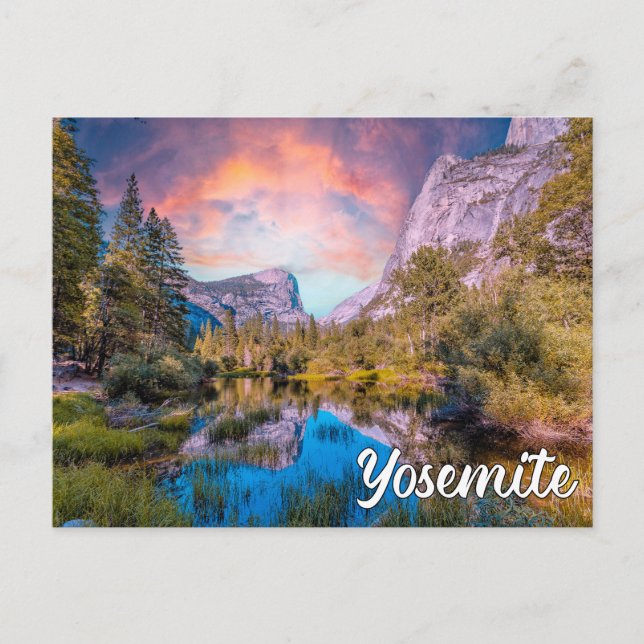 Yosemite National Park, California, USA Postcard (Front)