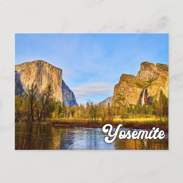 Yosemite National Park, California, USA Postcard (Front)