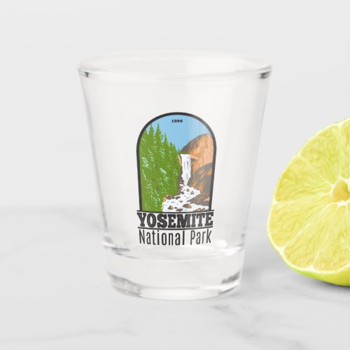 Yosemite National Park California Vernal Fall Shot Glass