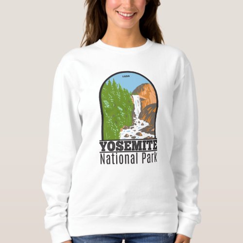 Yosemite National Park California Vernal Fall Sweatshirt