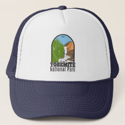 Yosemite National Park California Vernal Fall  Trucker Hat
