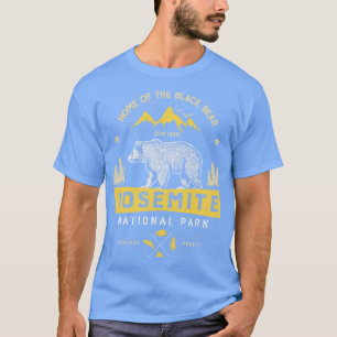 Yosemite National Park California Vintage Bear T-Shirt