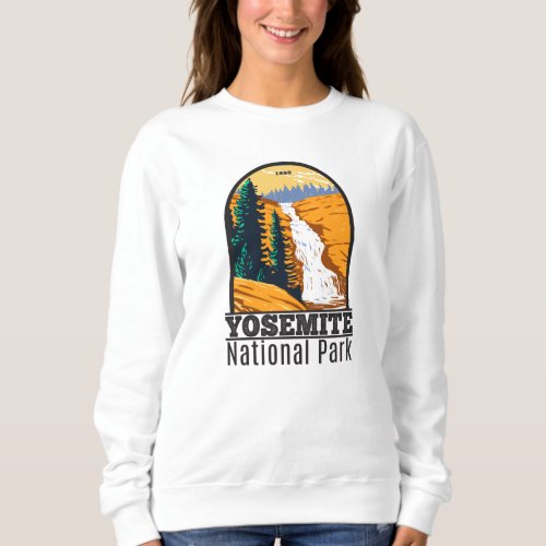 Yosemite National Park Chilnualna Falls California Sweatshirt