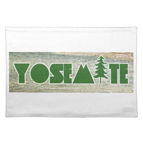 Yosemite National Park Cloth Placemat