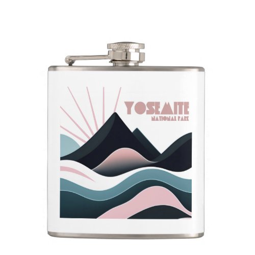 Yosemite National Park Colored Hills Flask