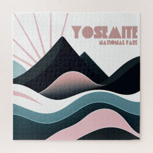 Yosemite National Park Colored Hills Jigsaw Puzzle