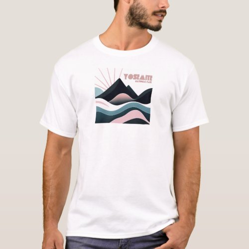 Yosemite National Park Colored Hills T_Shirt