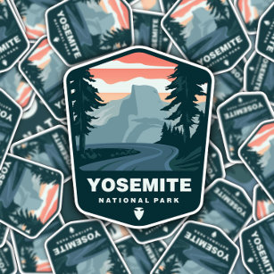 Yosemite National Park   Die-Cut Sticker