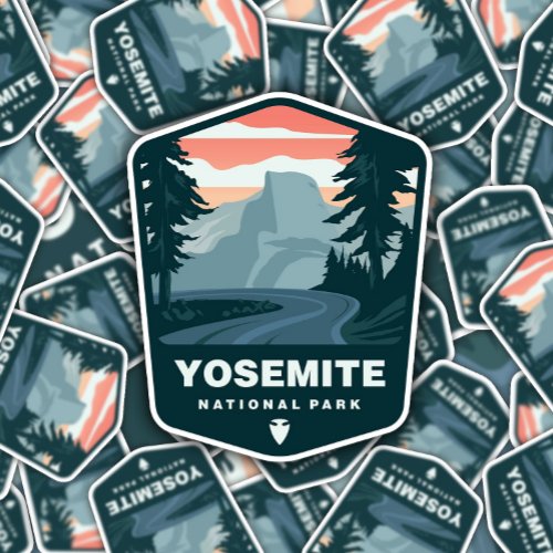 Yosemite National Park  Die_Cut Sticker