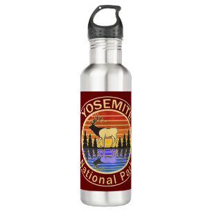 Yosemite National Park Elk Stainless Steel Water Bottle