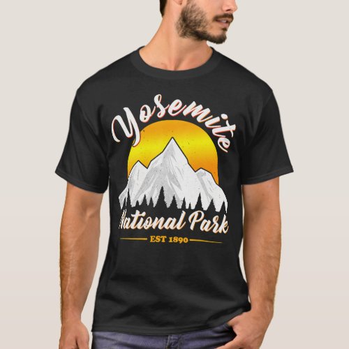 Yosemite National Park Est1890 T_Shirt