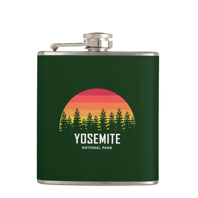 Yosemite National Park Flask (Front)
