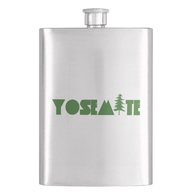 Yosemite National Park Flask (Front)