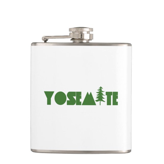 Yosemite National Park Flask (Front)