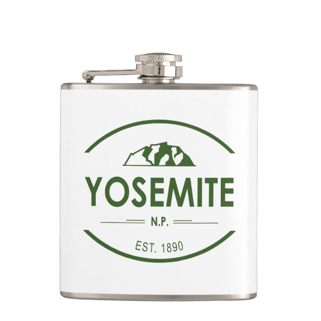 Yosemite National Park Flask (Front)