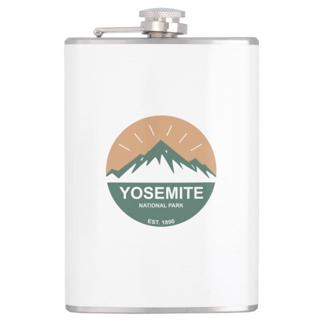 Yosemite National Park Flask (Front)