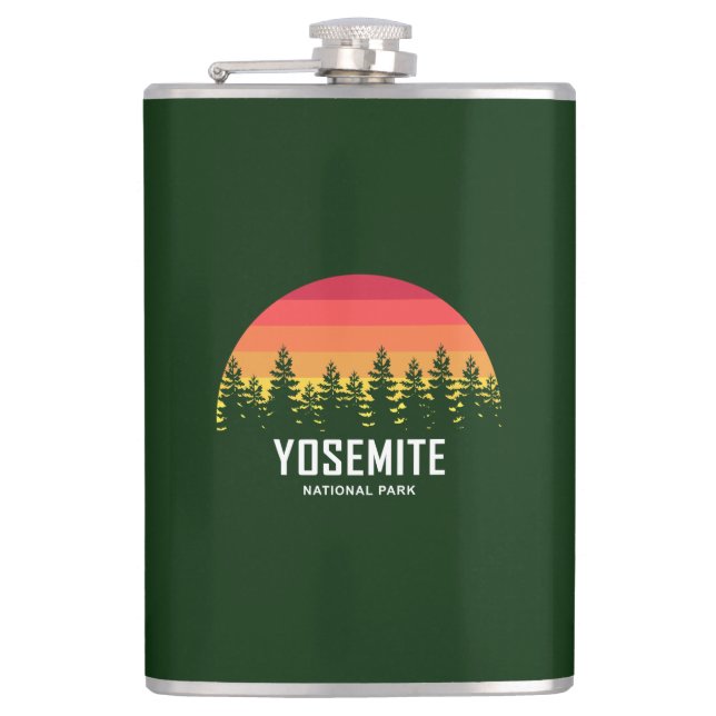 Yosemite National Park Flask (Front)