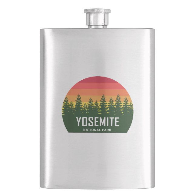 Yosemite National Park Flask (Front)