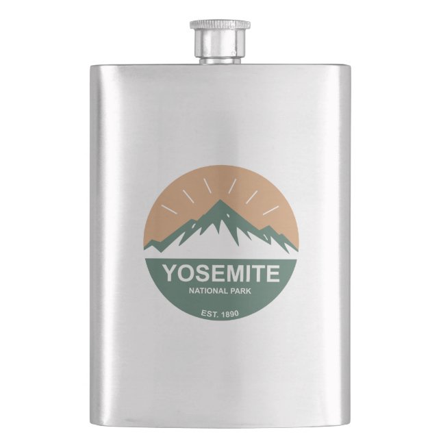 Yosemite National Park Flask (Front)