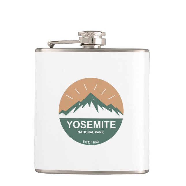 Yosemite National Park Flask (Front)