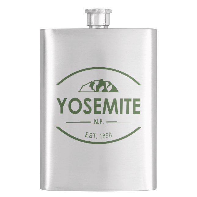 Yosemite National Park Flask (Front)