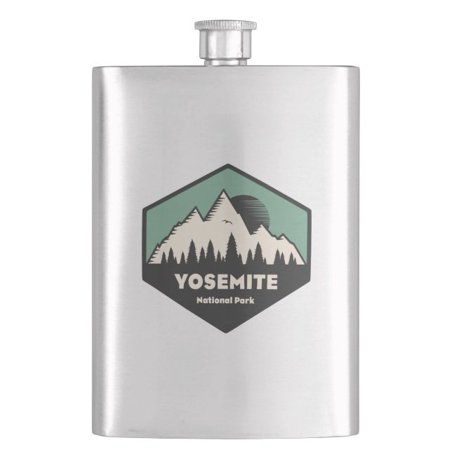 Yosemite National Park Flask (Front)