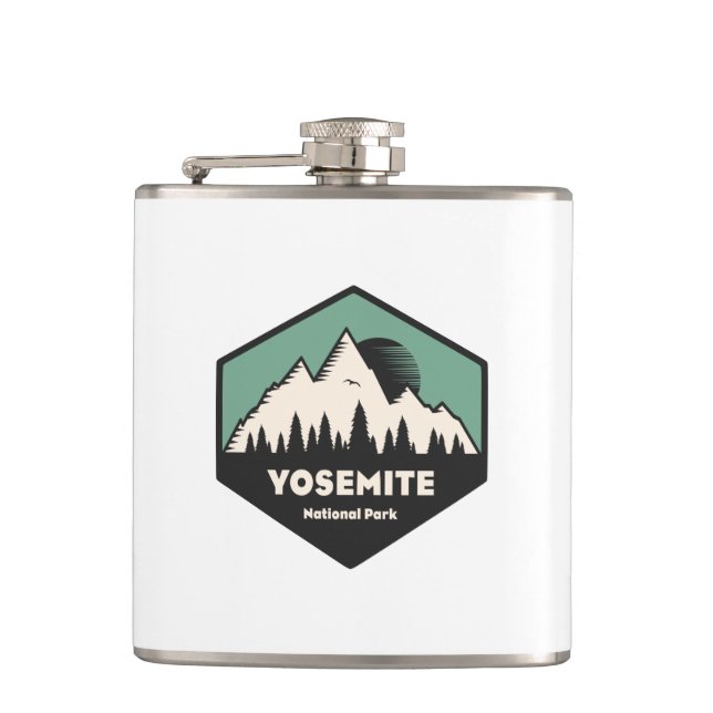 Yosemite National Park Flask (Front)