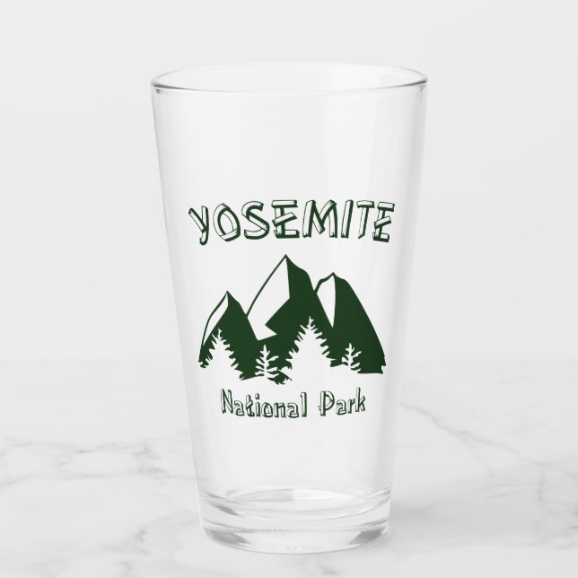 Yosemite National Park Glass (Front)