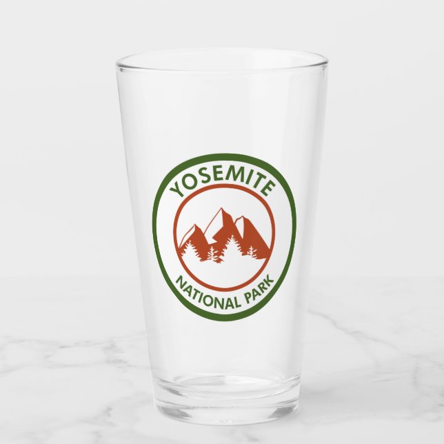 Yosemite National Park Glass (Front)