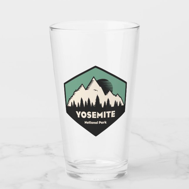 Yosemite National Park Glass (Front)