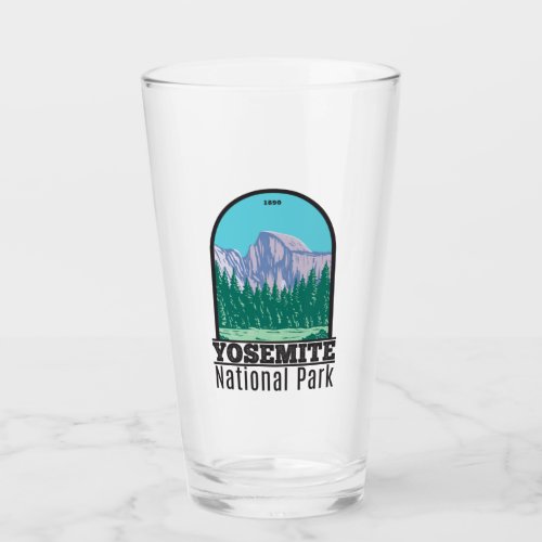 Yosemite National Park Half Dome California Glass