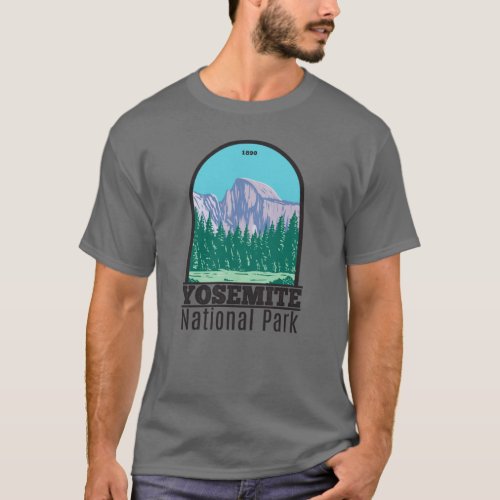 Yosemite National Park Half Dome California T_Shirt