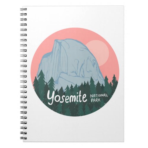 Yosemite National Park Half Dome Notebook